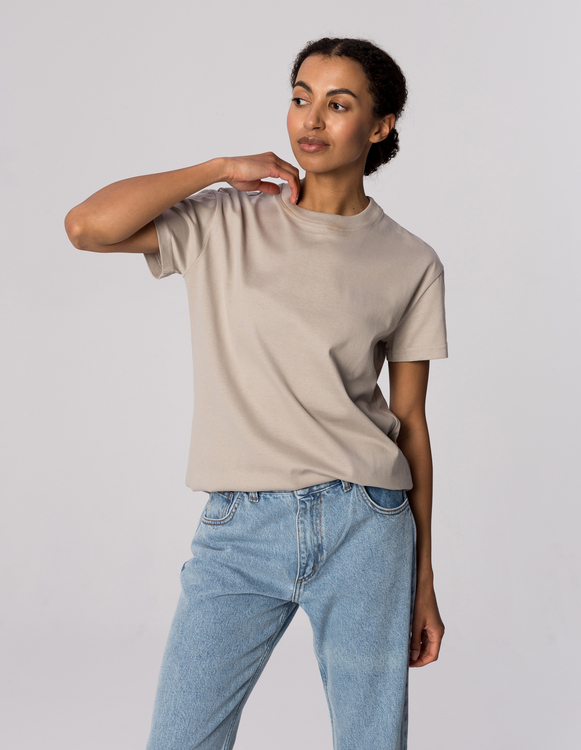 T-SHIRT EASY BEIGE
