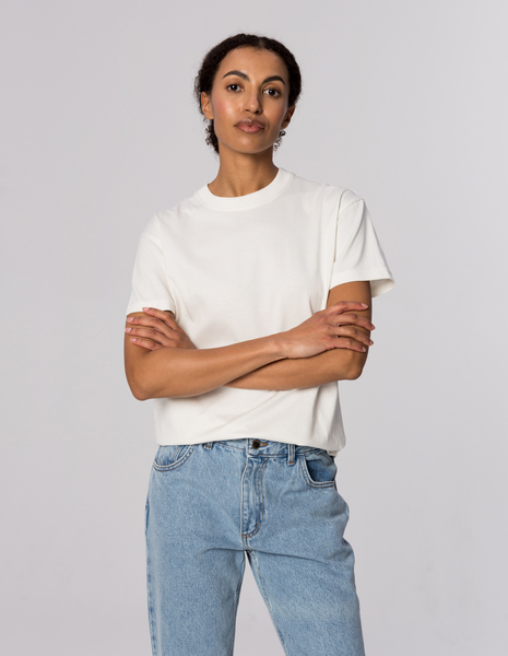 COTTON T-SHIRT EASY OFF WHITE