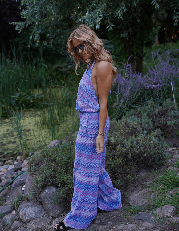 KENNY BLUE JUMPSUIT