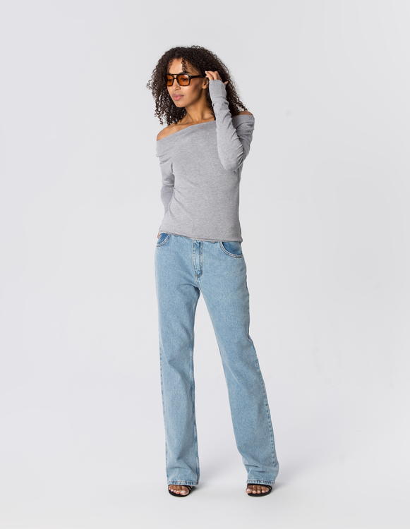 LONGSLEEVE ABBY GREY