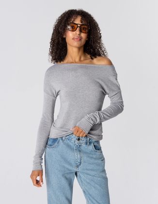 LONGSLEEVE ABBY GREY