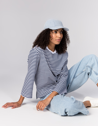 T-SHIRT JOY NAVY STRIPES