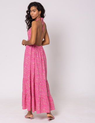 PINK SELMA DRESS