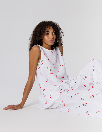 SPODNIE ROMY RED CHERRY