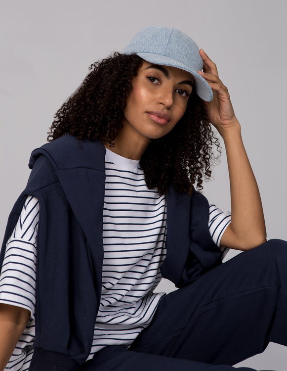 T-SHIRT ERIN NAVY STRIPES