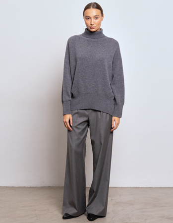 TURTLENECK FIDEL GREY, WOOL/CASHMERE