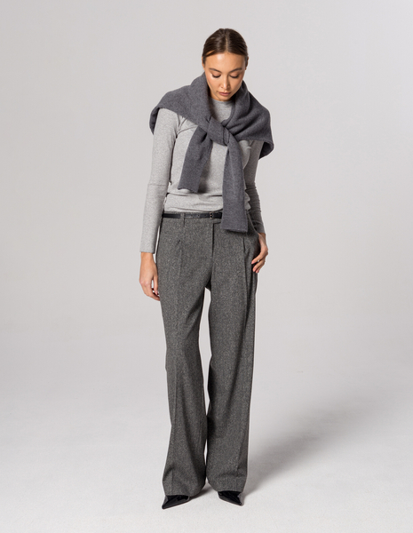 PANTS TINA GREY MELANGE