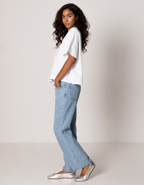 SPODNIE LUCKY REGULAR BLUE JEANS