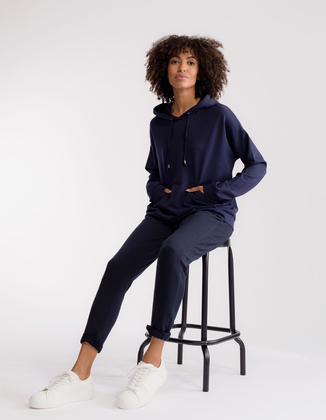 NAVY BLUE HOODIE