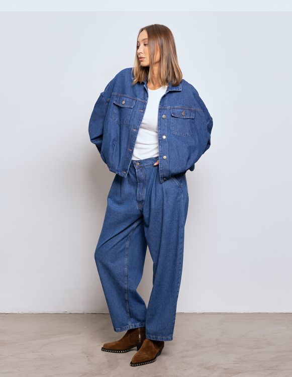 KURTKA DEMI NAVY JEANS