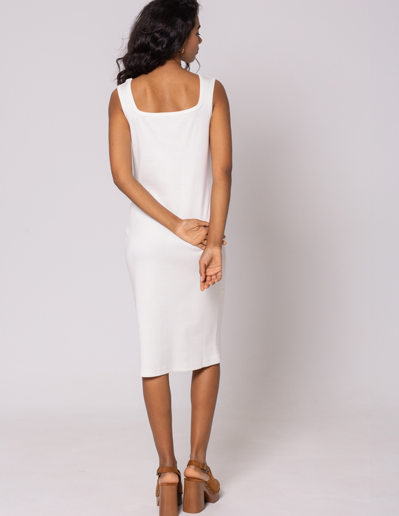 CREAM TRES DRESS