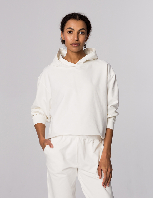  BLUZA Z KAPTUREM JENNY CREAM