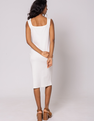 CREAM TRES DRESS