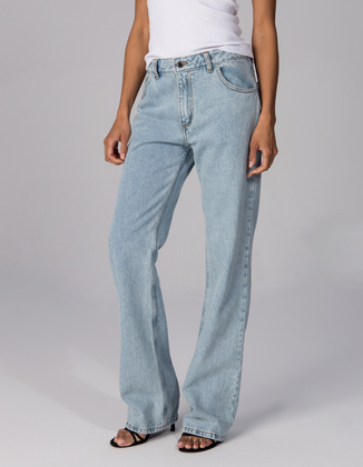 SPODNIE LUCKY LONG BLUE JEANS