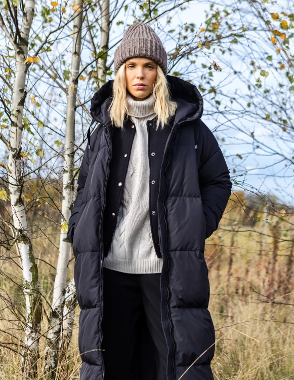 PŁASZCZ PUCHOWY ASPEN BLACK