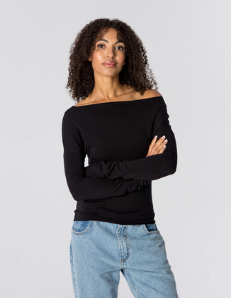 LONGSLEEVE ABBY BLACK