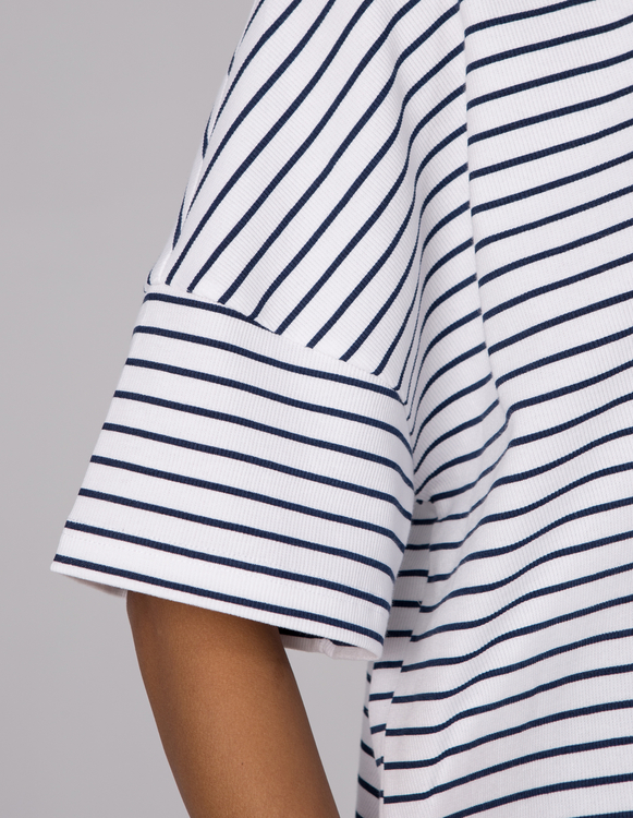 T-SHIRT ERIN NAVY STRIPES