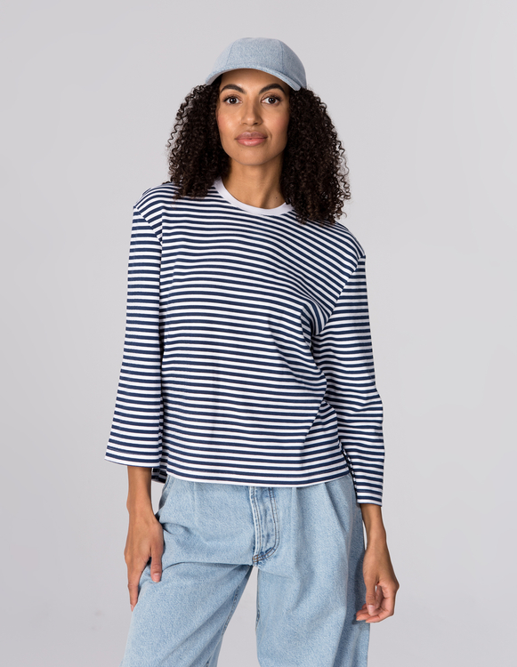 T-SHIRT JOY NAVY STRIPES
