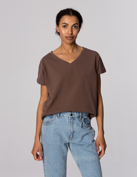 T-SHIRT TESS CHOCO