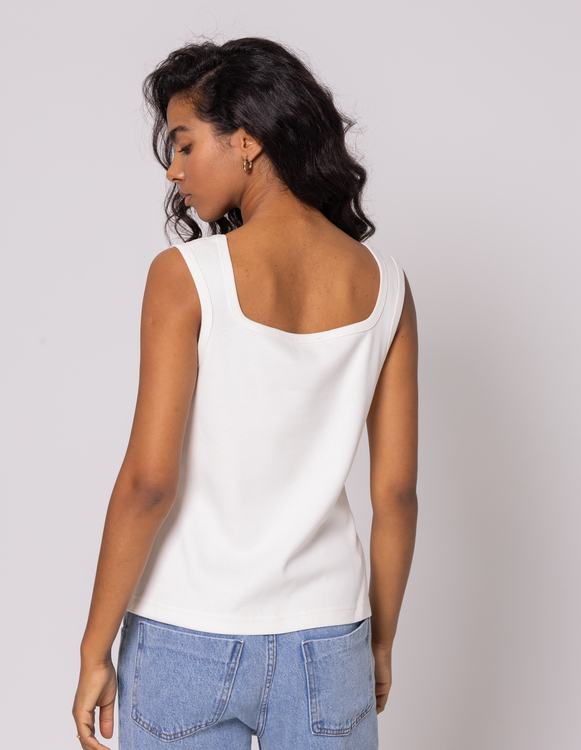 CREAM TOP ELLE
