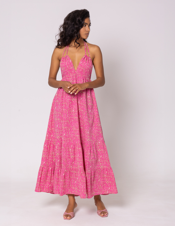 PINK SELMA DRESS