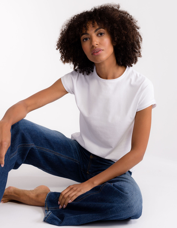 WHITE POPPY T-SHIRT