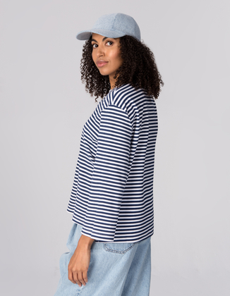 T-SHIRT JOY NAVY STRIPES