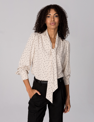 KOSZULA AUSTIN BLACK DOTS