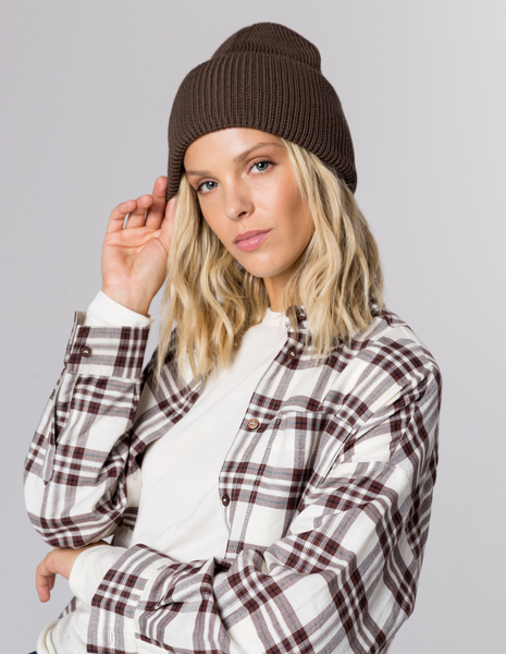 WEŁNIANA CZAPKA FREYA BROWN