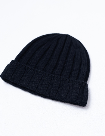  CAP COCO BLACK, WOOL/CASHMERE