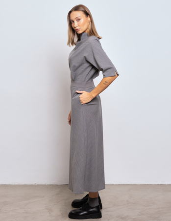 WOOL DRESS CARLY GREY