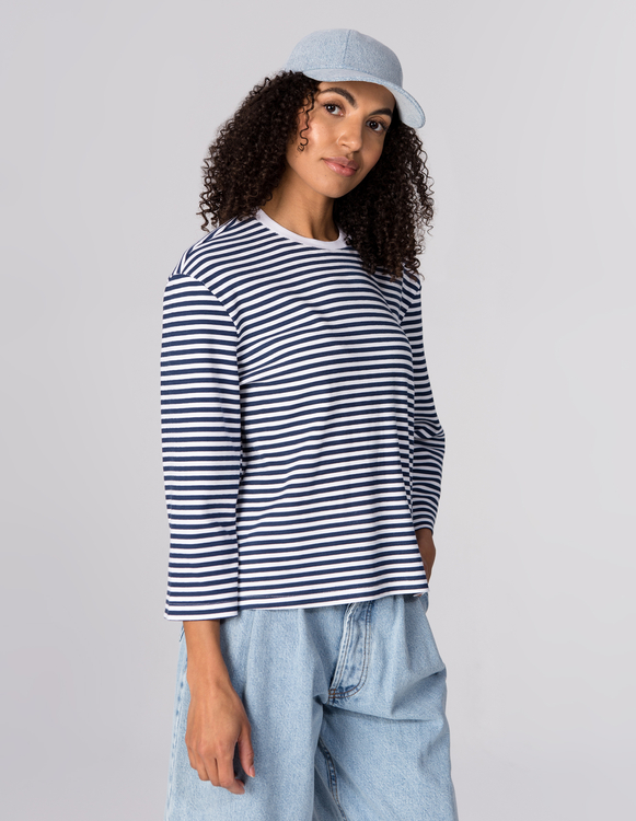 T-SHIRT JOY NAVY STRIPES