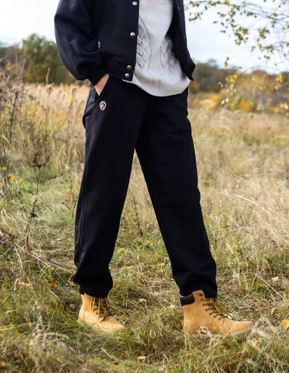 SPODNIE SANDER CZARNE