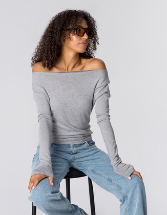 LONGSLEEVE ABBY GREY