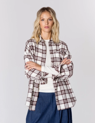 KOSZULA MISSY BROWN CHECK
