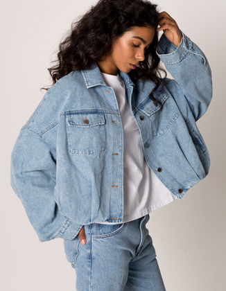 KURTKA DEMI BLUE JEANS