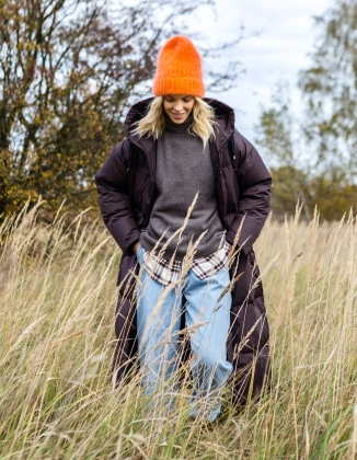 PŁASZCZ PUCHOWY ASPEN BROWN