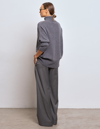 TURTLENECK FIDEL GREY, WOOL/CASHMERE