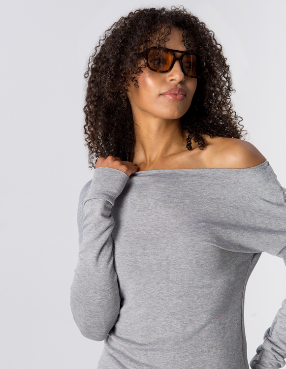 LONGSLEEVE ABBY GREY