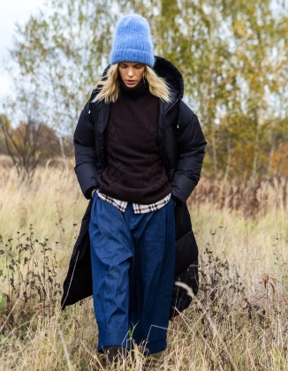 PŁASZCZ PUCHOWY ASPEN BLACK