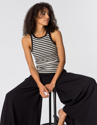 TOP IRIS BLACK STRIPES