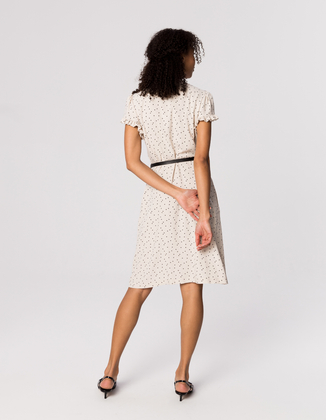 SUKIENKA ROSALIE BLACK DOTS