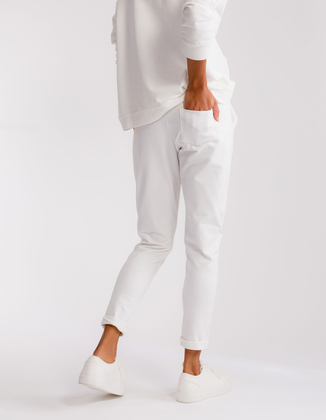 CREAM SWEATPANTS GINA