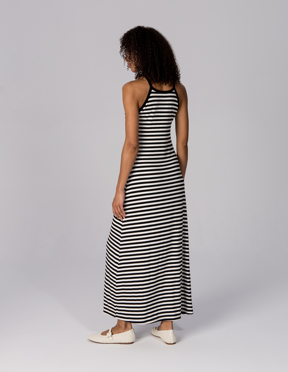 SUKIENKA GLORI BLACK STRIPES