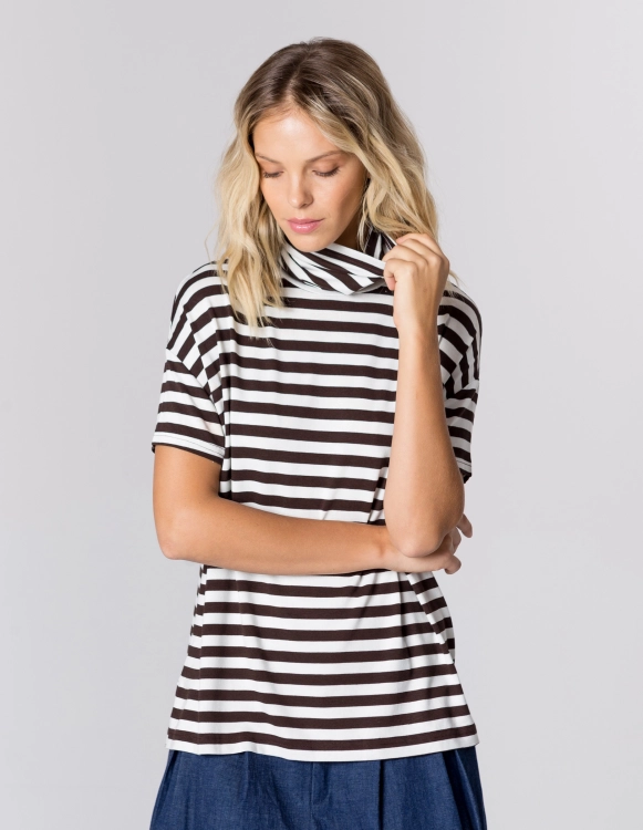 GOLF IVY BROWN STRIPES