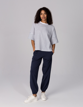 T-SHIRT ERIN NAVY STRIPES