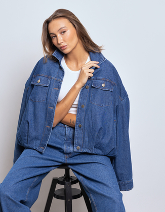 KURTKA DEMI NAVY JEANS