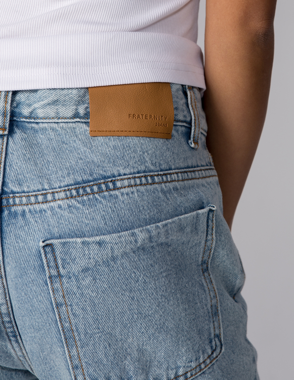 SPODNIE LUCKY LONG BLUE JEANS