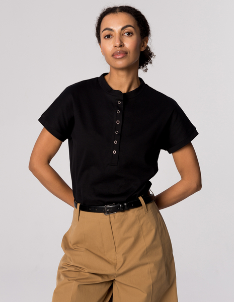 COTTON BLOUSE LUCY BLACK