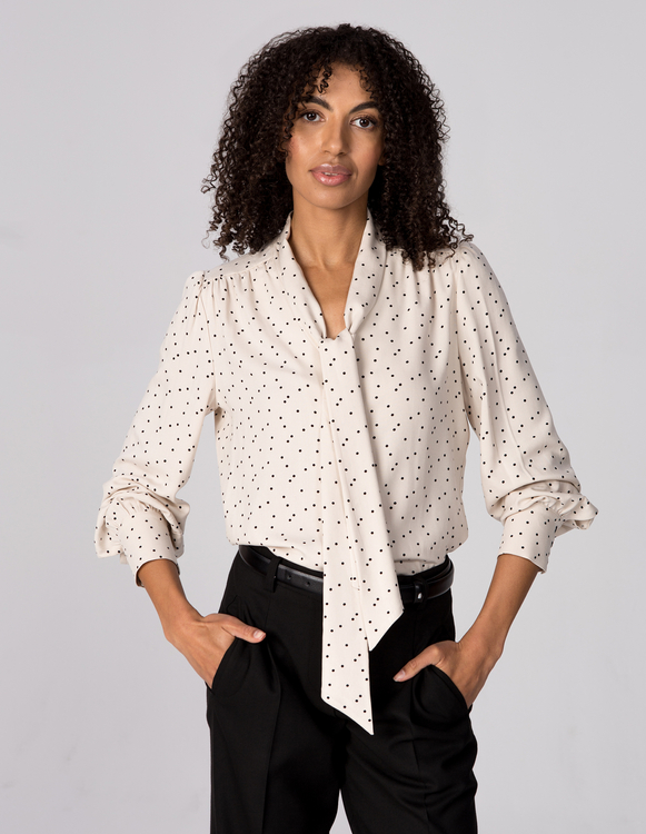 KOSZULA AUSTIN BLACK DOTS